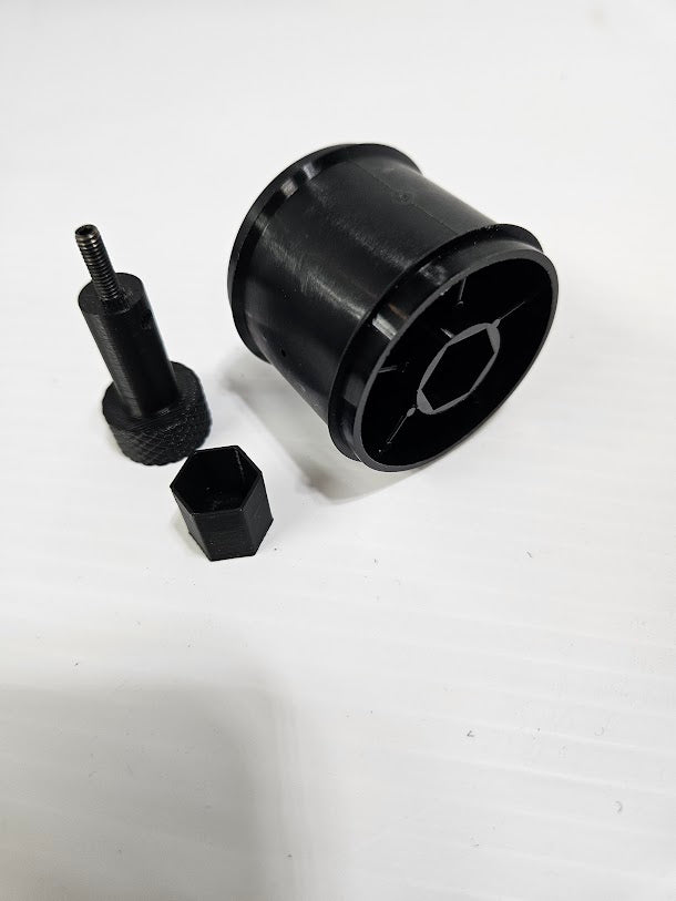 001 - RC Car Tire Sidewall Spinner/Gluer - All Adapters included