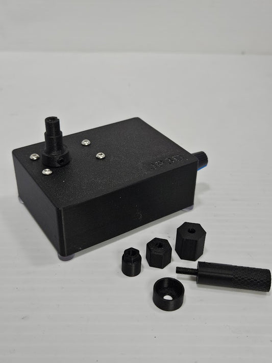 001 -  RC Car Tire Sidewall Spinner/Gluer - All Adapters included