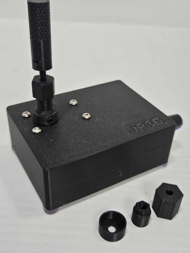 001 -  RC Car Tire Sidewall Spinner/Gluer - All Adapters included