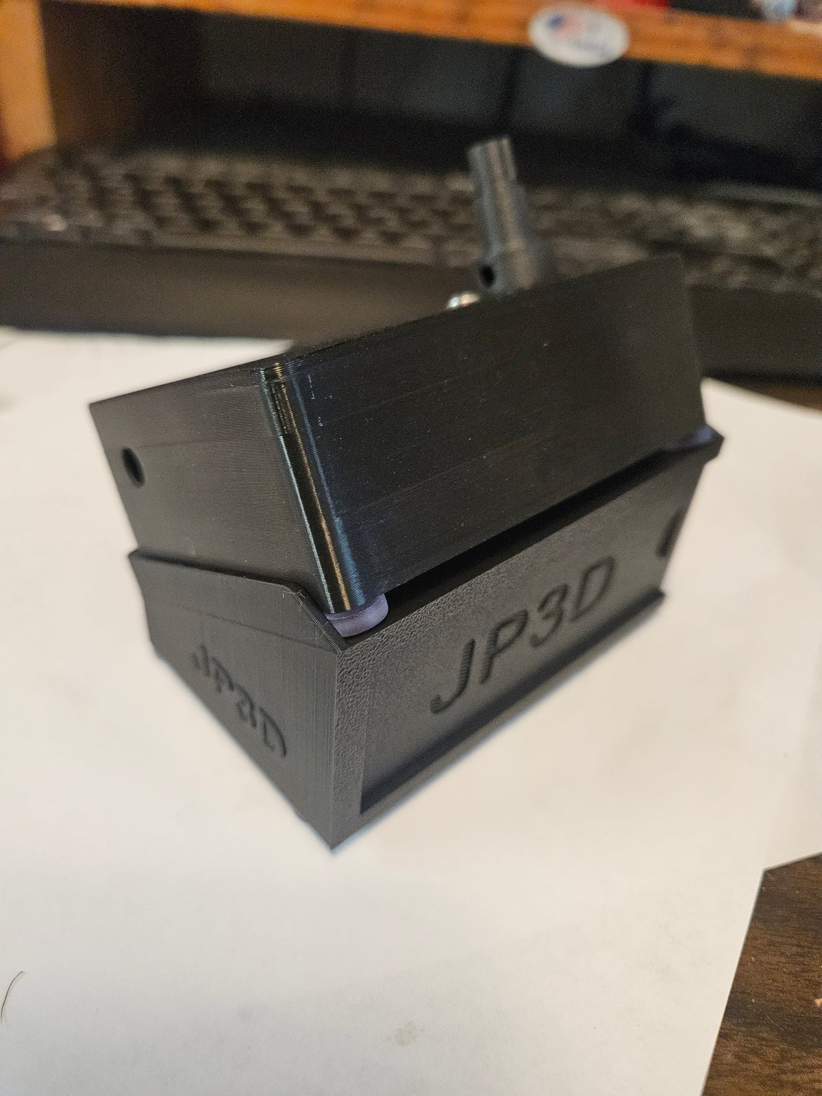 Angled Storage Stand for Tire Spinner